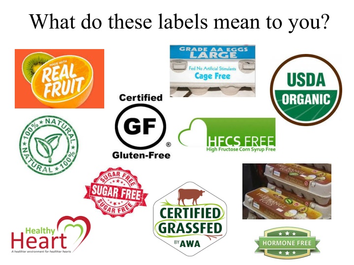 what do these labels mean to you