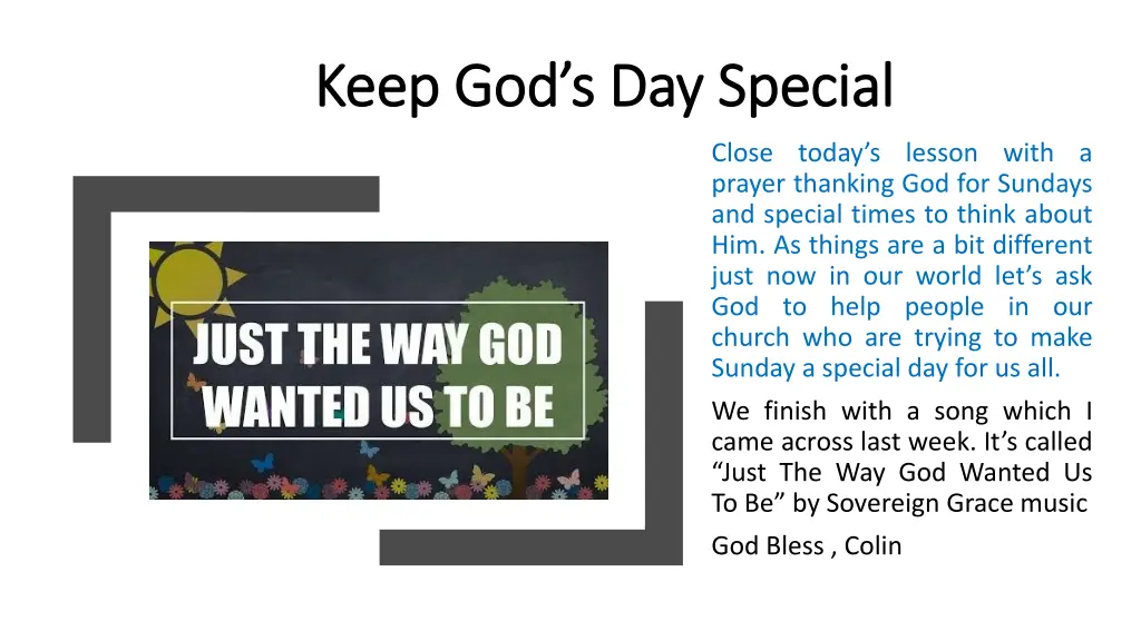 keep god s day special keep god s day special 5