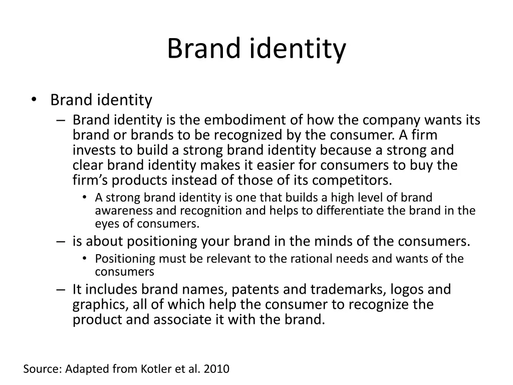 brand identity