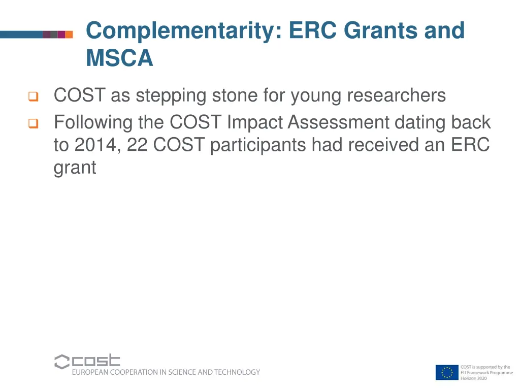 complementarity erc grants and msca