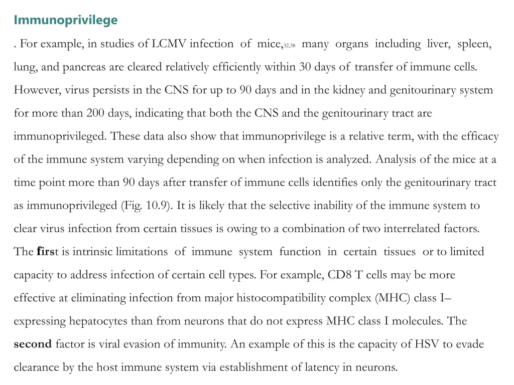 immunoprivilege