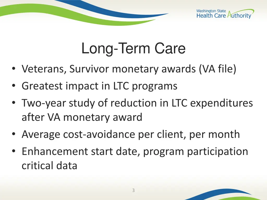 long term care