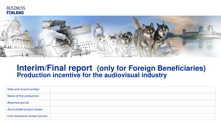 interim final report only for foreign