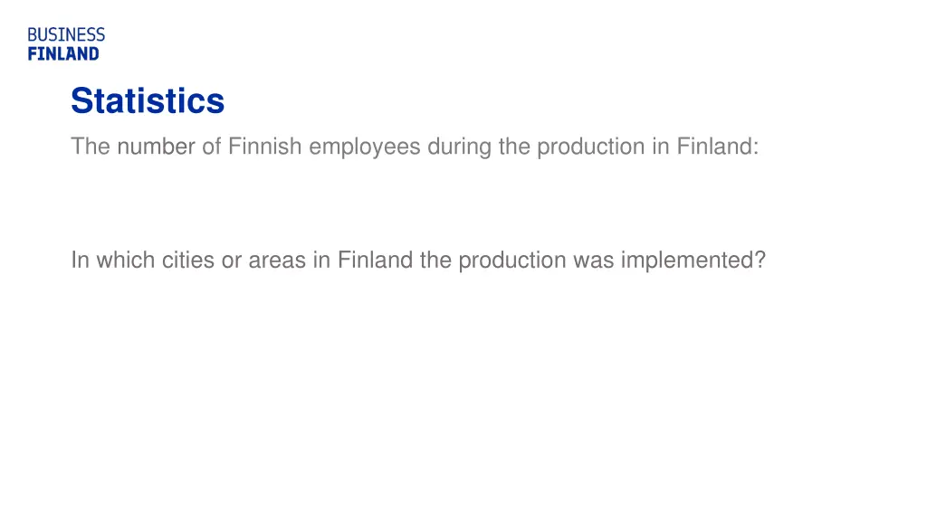 statistics the number of finnish employees during