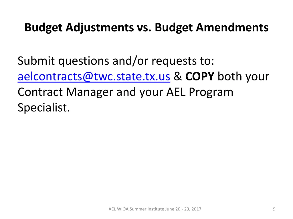 budget adjustments vs budget amendments 3