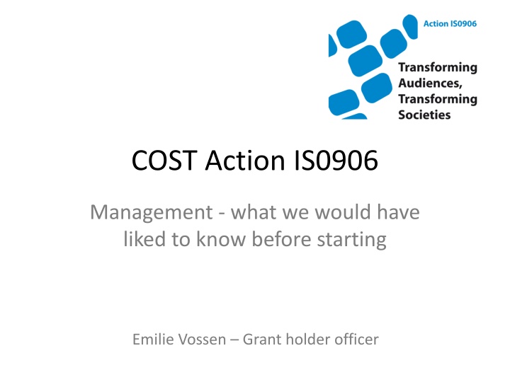 cost action is0906