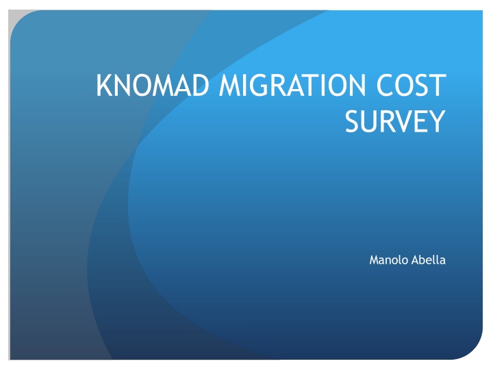 knomad migration cost