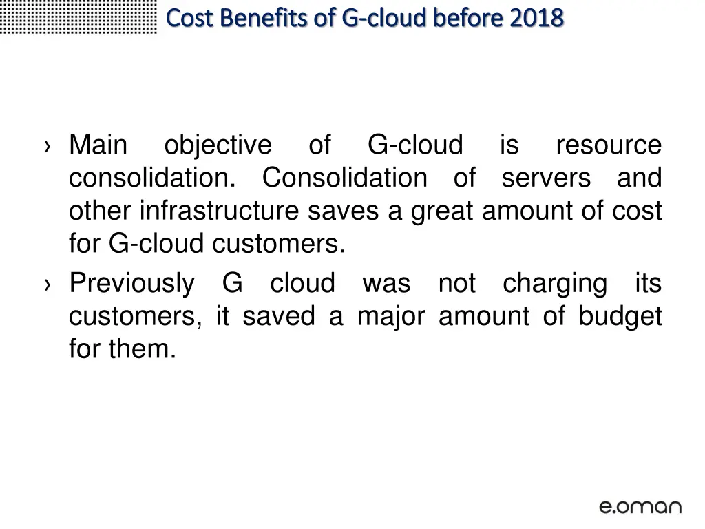 cost benefits of g cost benefits of g cloud