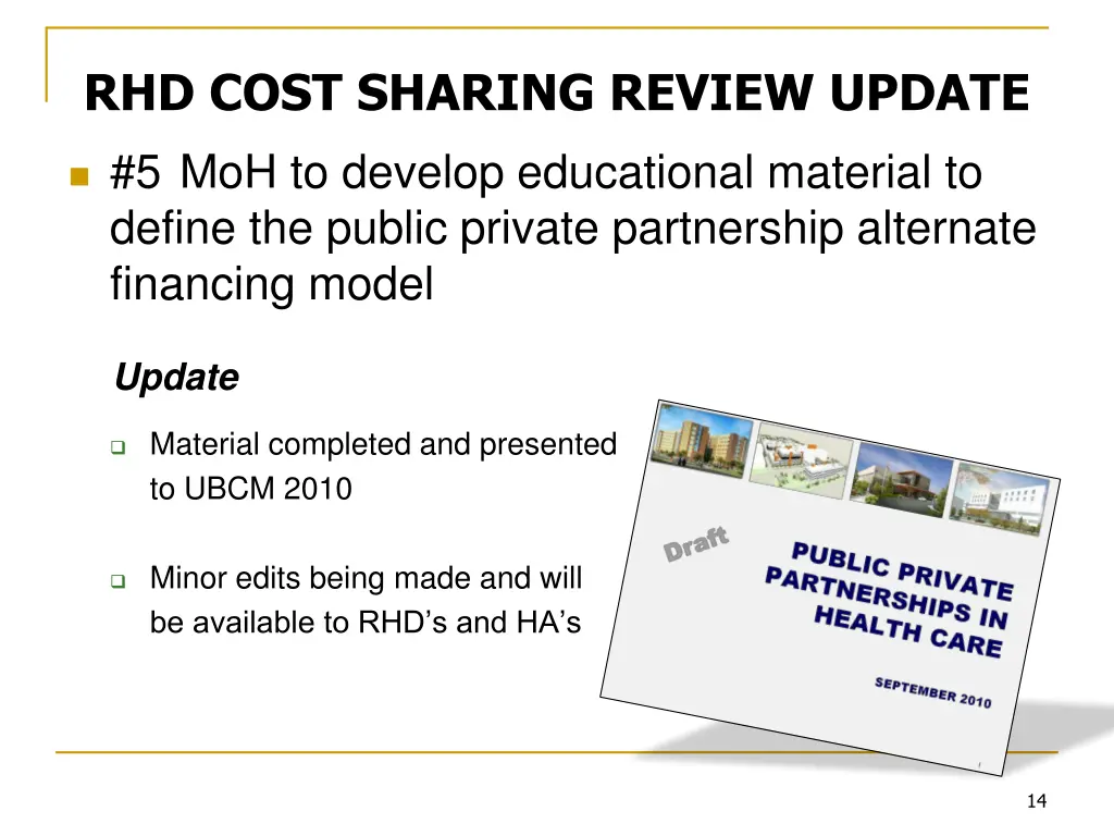 rhd cost sharing review update 3