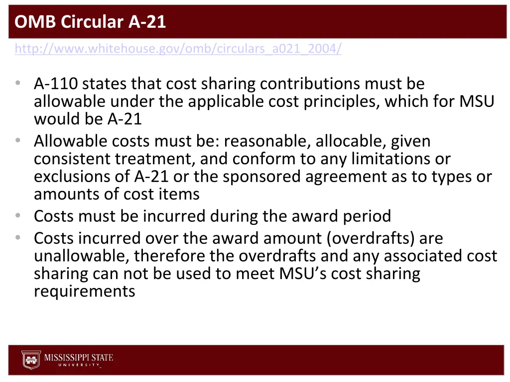 omb circular a 21