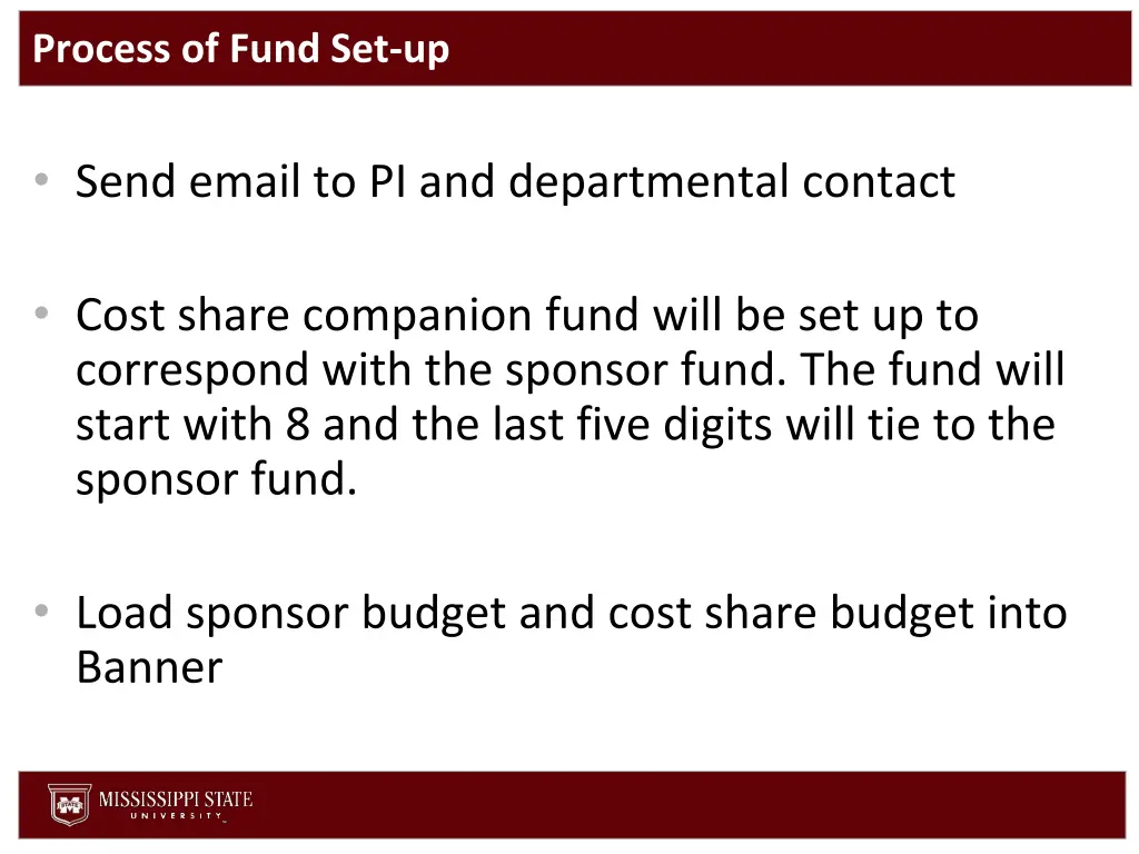 process of fund set up 1