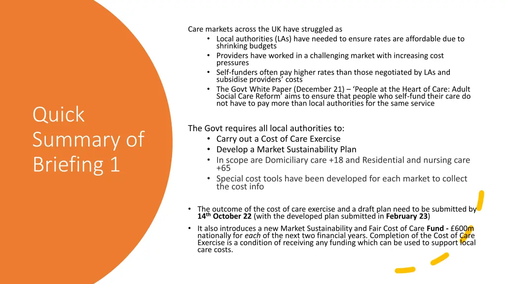 care markets across the uk have struggled