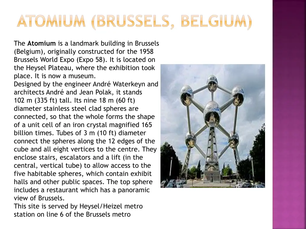 atomium brussels belgium