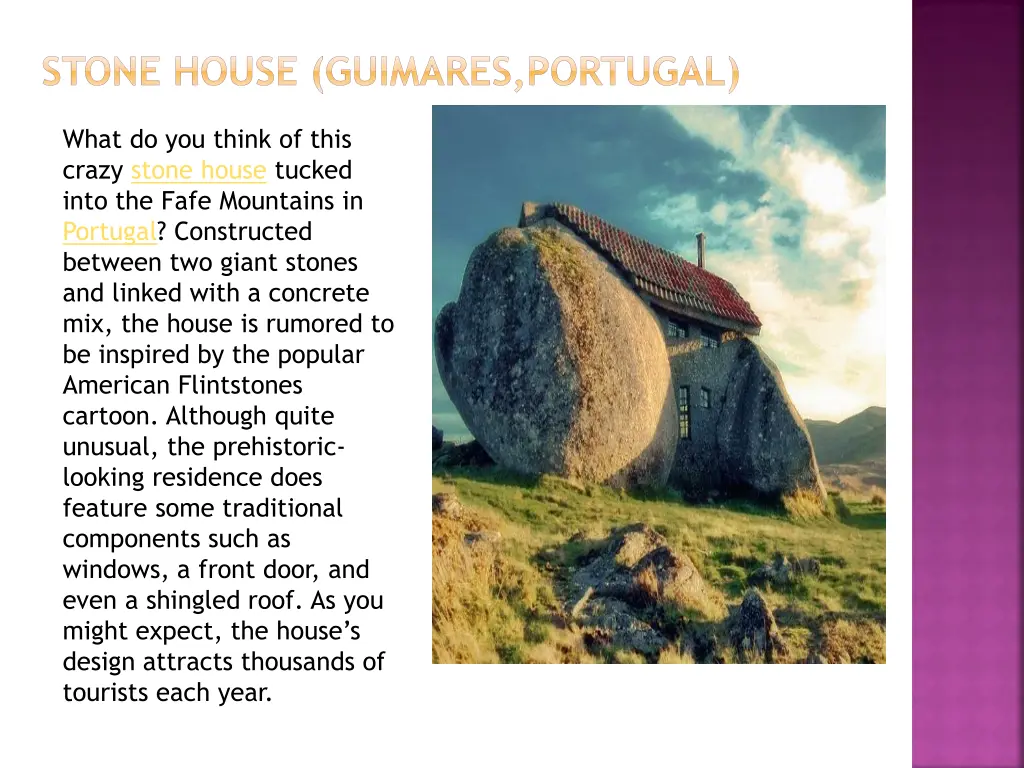 stone house guimares portugal