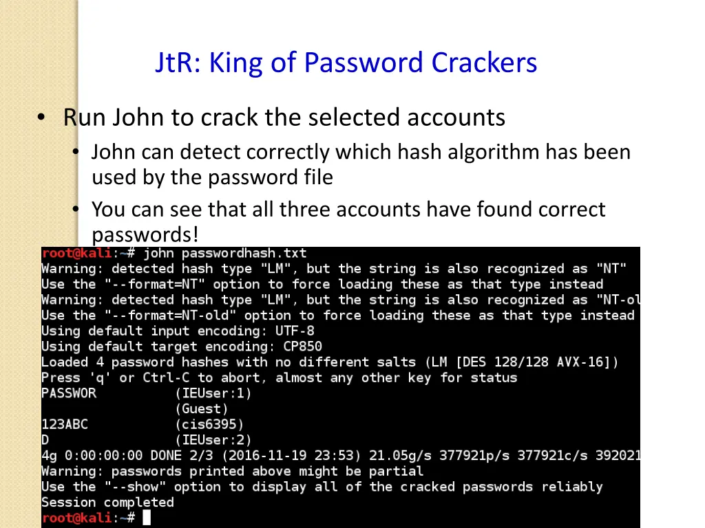 jtr king of password crackers 1