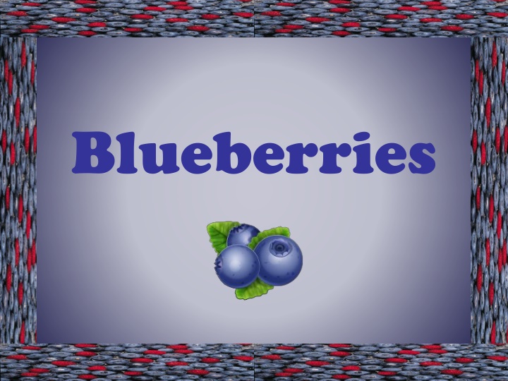 blueberries