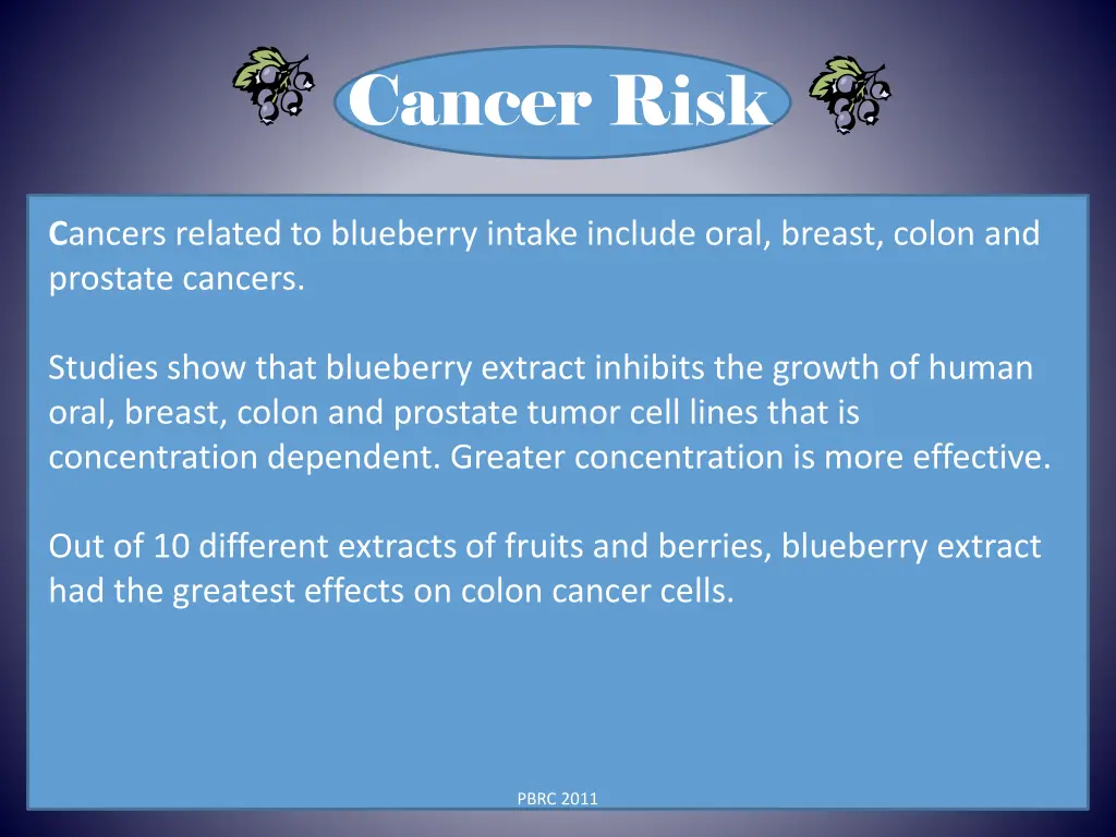 cancer risk