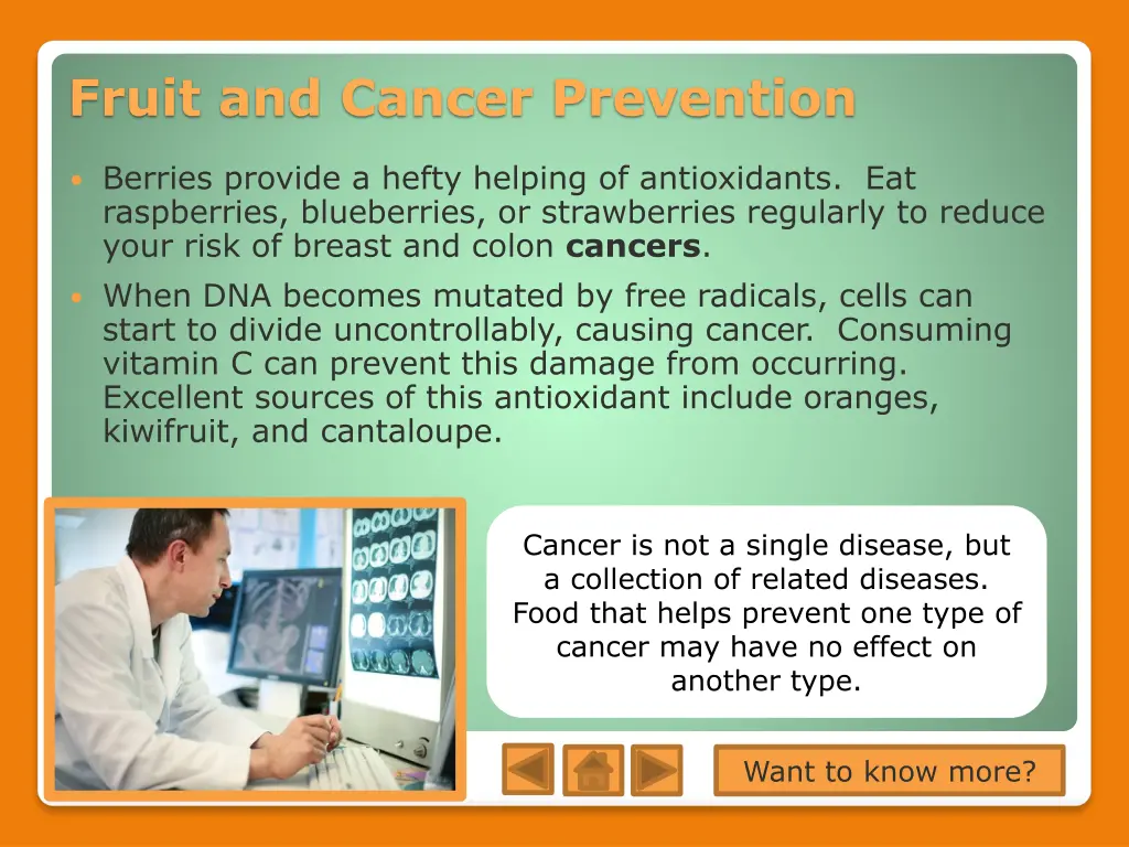 fruit and cancer prevention