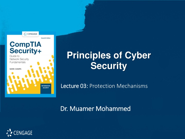 principles of cyber security