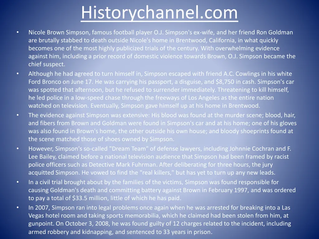 historychannel com