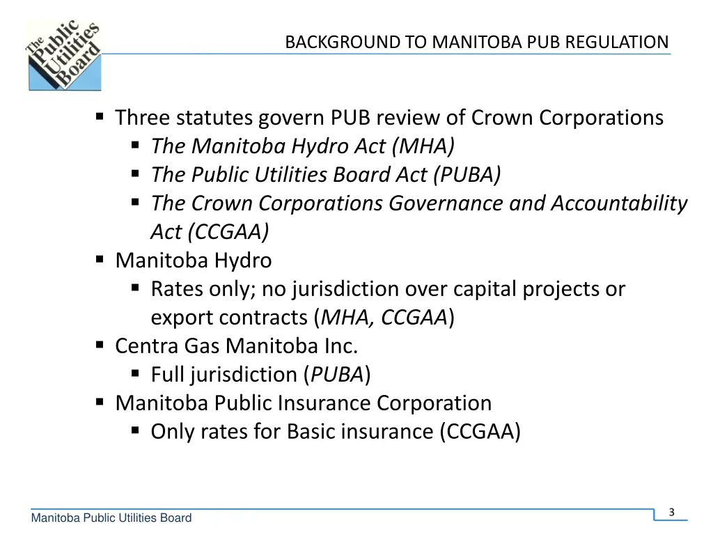 background to manitoba pub regulation 1