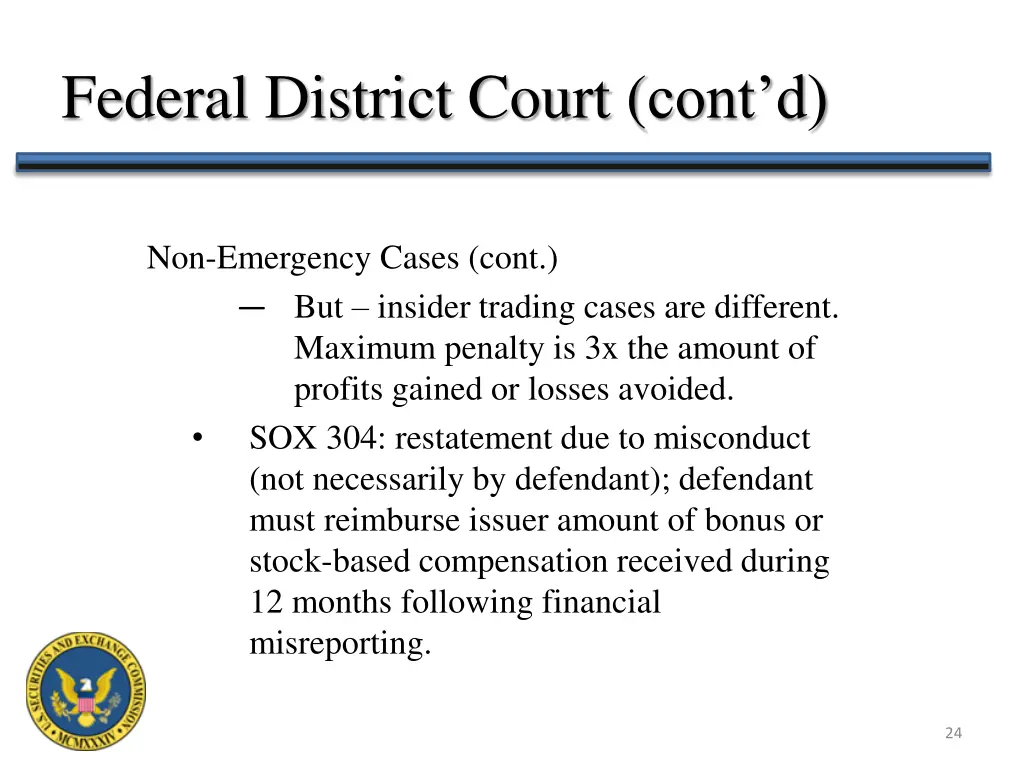 federal district court cont d 1