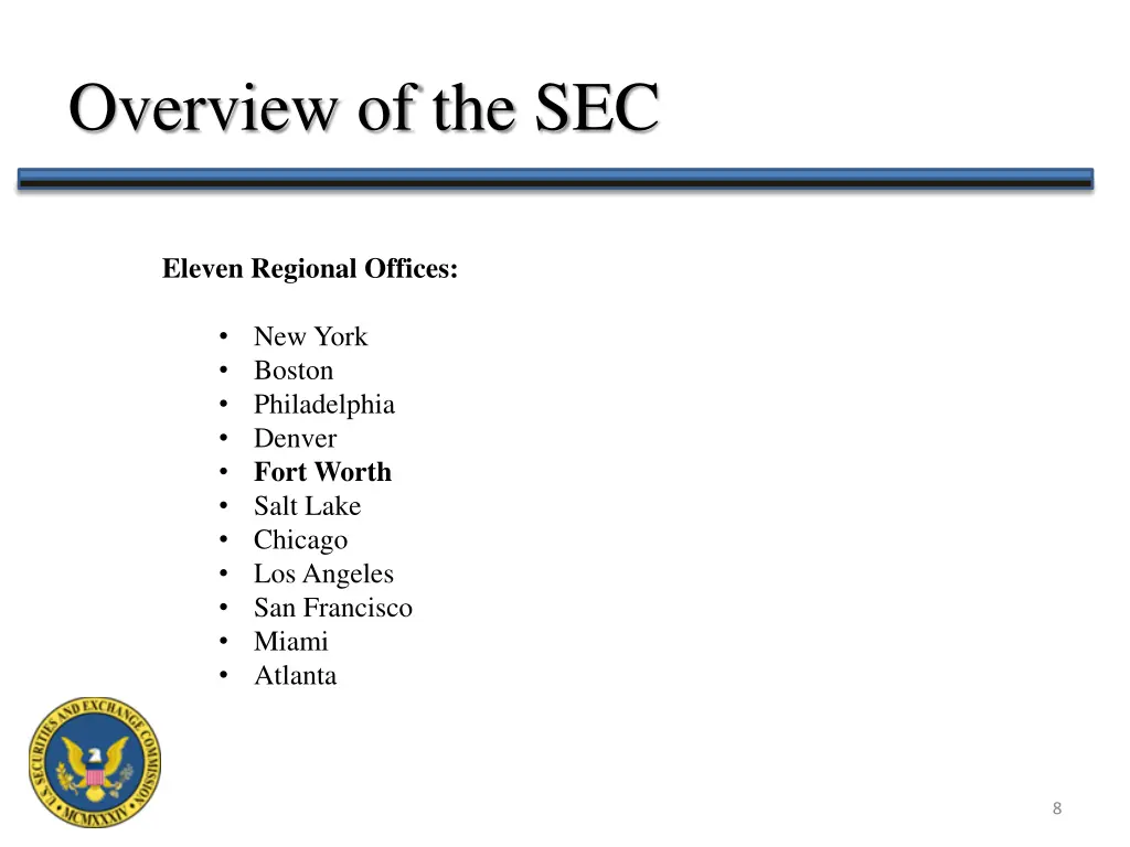 overview of the sec 5