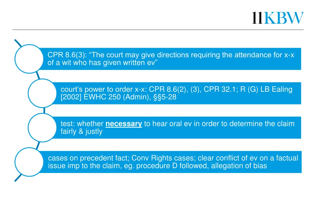 cpr 8 6 3 the court may give directions requiring