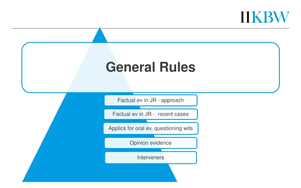 general rules