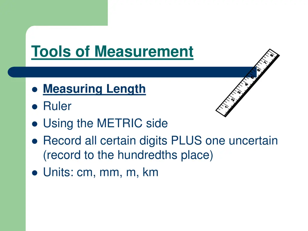 tools of measurement