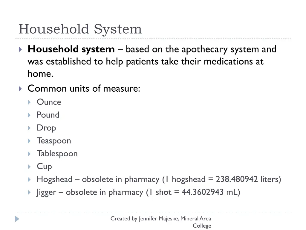 household system