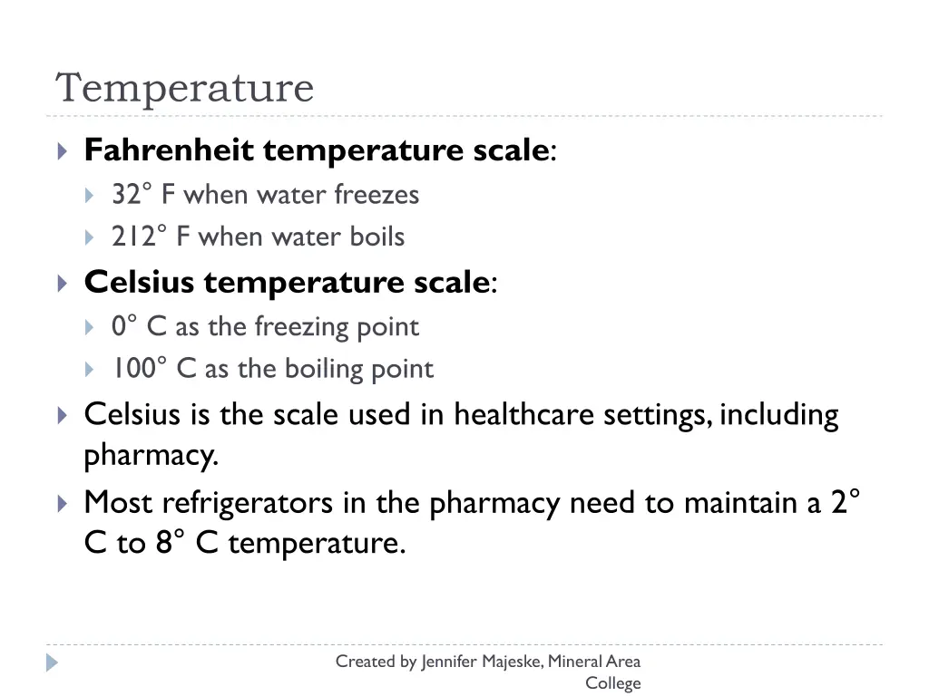 temperature