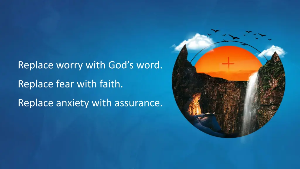 replace worry with god s word