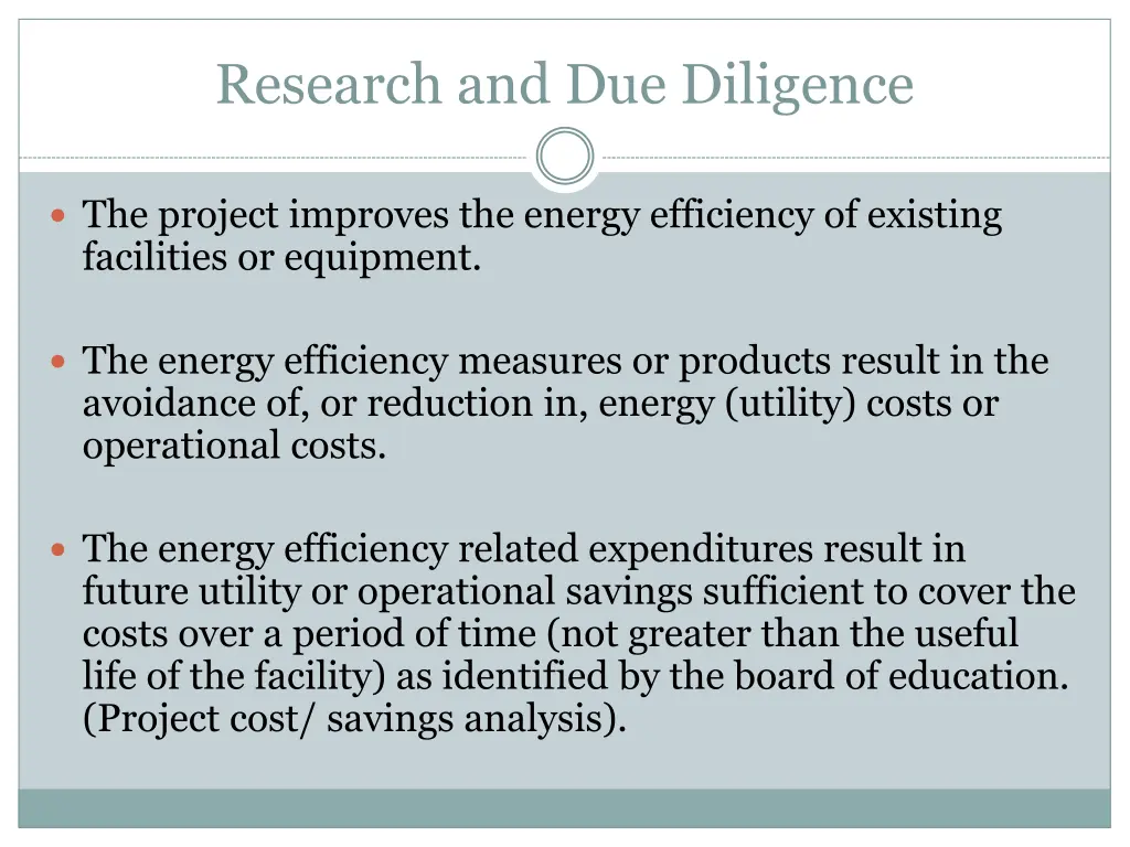 research and due diligence 2