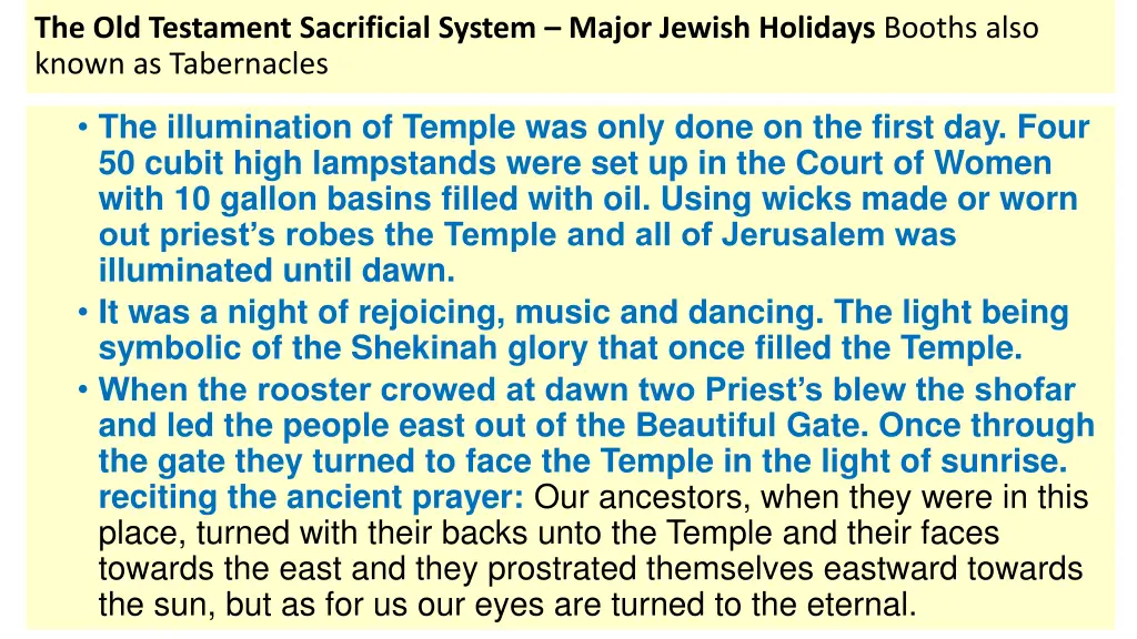 the old testament sacrificial system major jewish 10