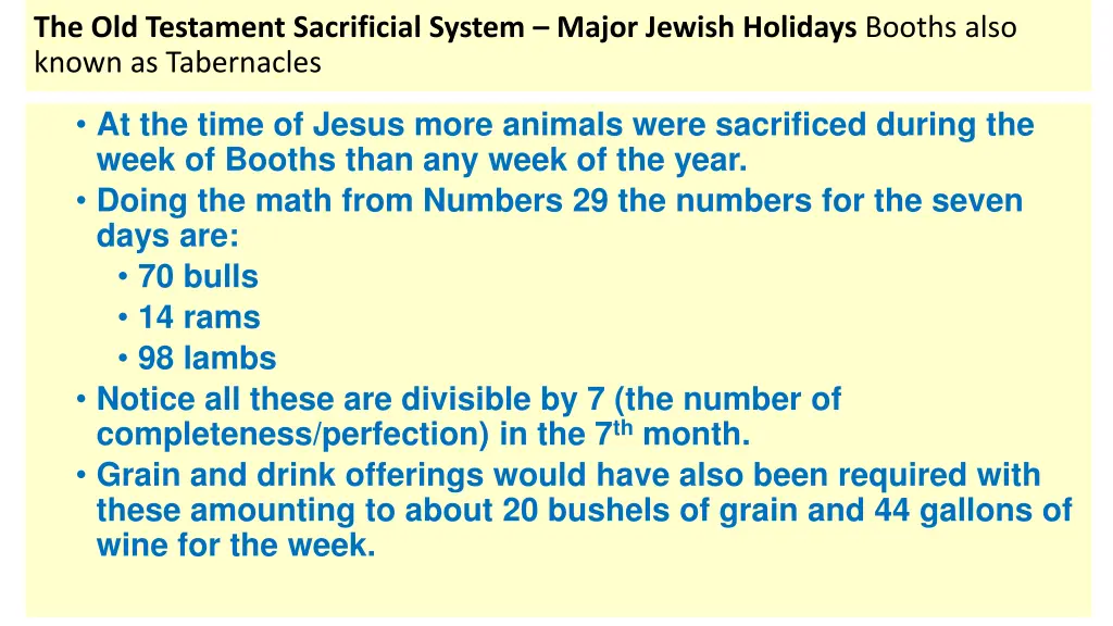 the old testament sacrificial system major jewish 3