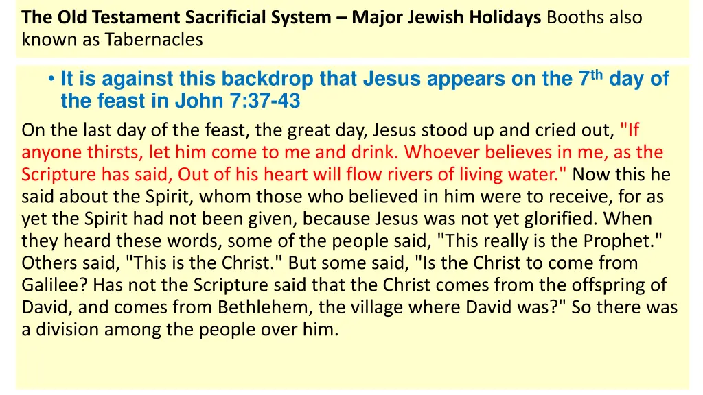 the old testament sacrificial system major jewish 7