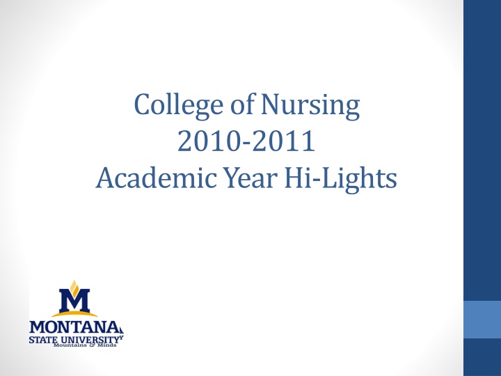 college of nursing 2010 2011 academic year