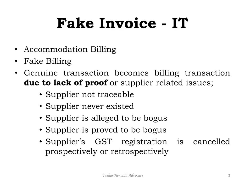 fake invoice it