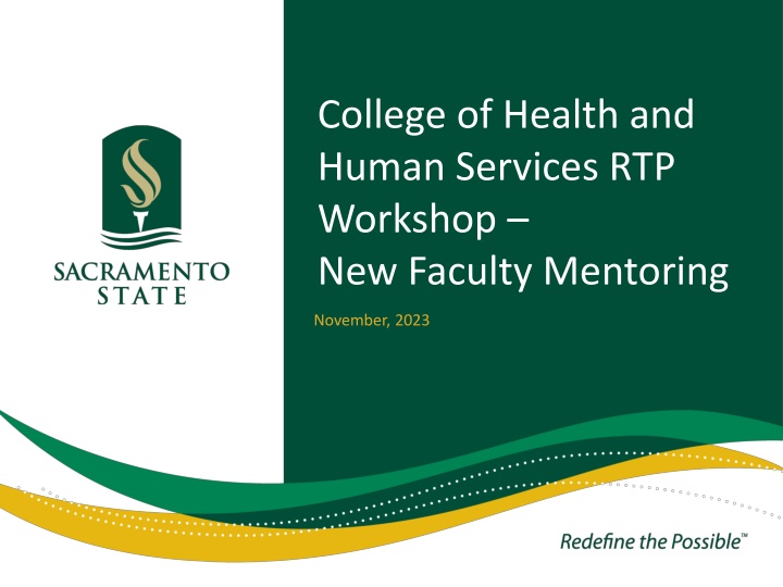 college of health and human services rtp workshop