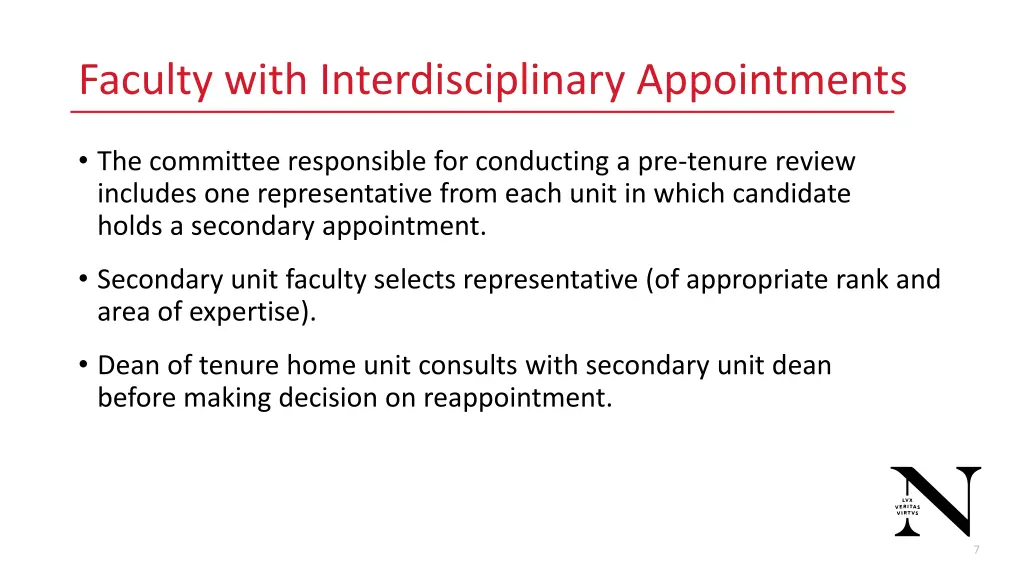 faculty with interdisciplinary appointments