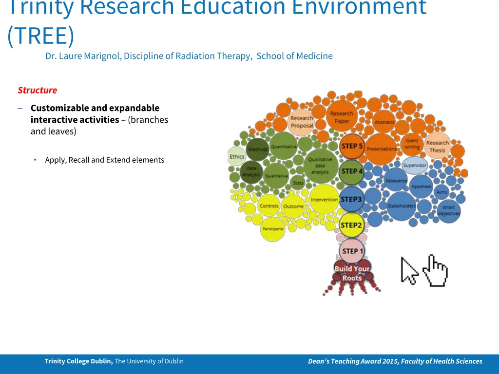 trinity research education environment tree 3