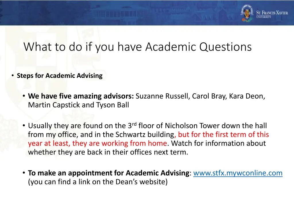 what to do if you have academic questions 1