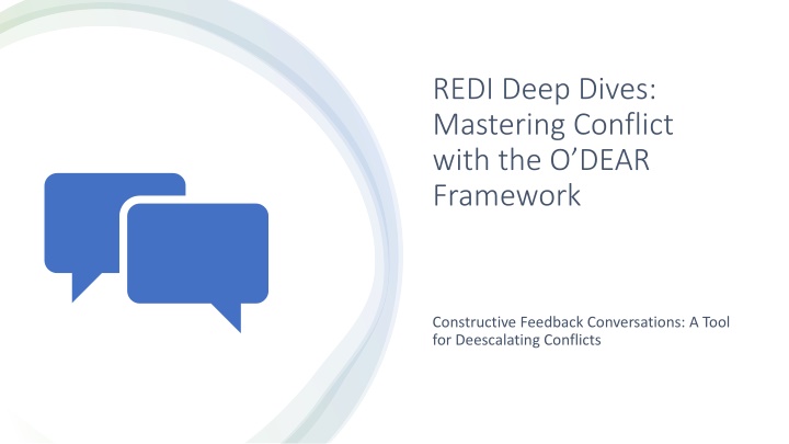 redi deep dives mastering conflict with