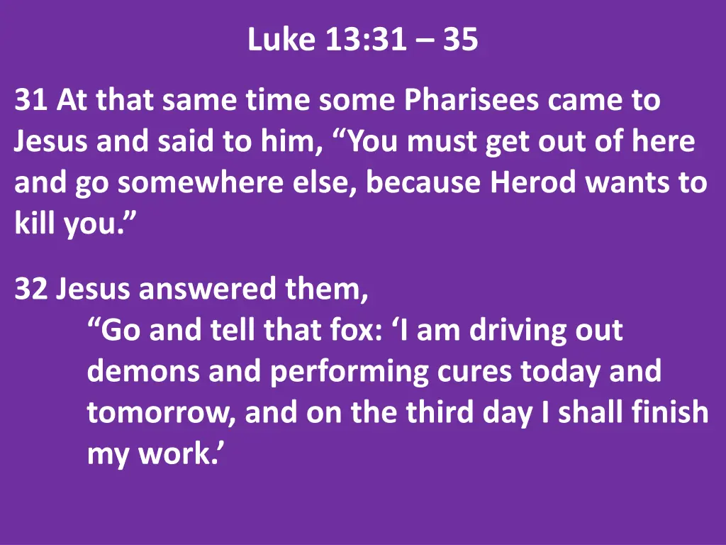 luke 13 31 35