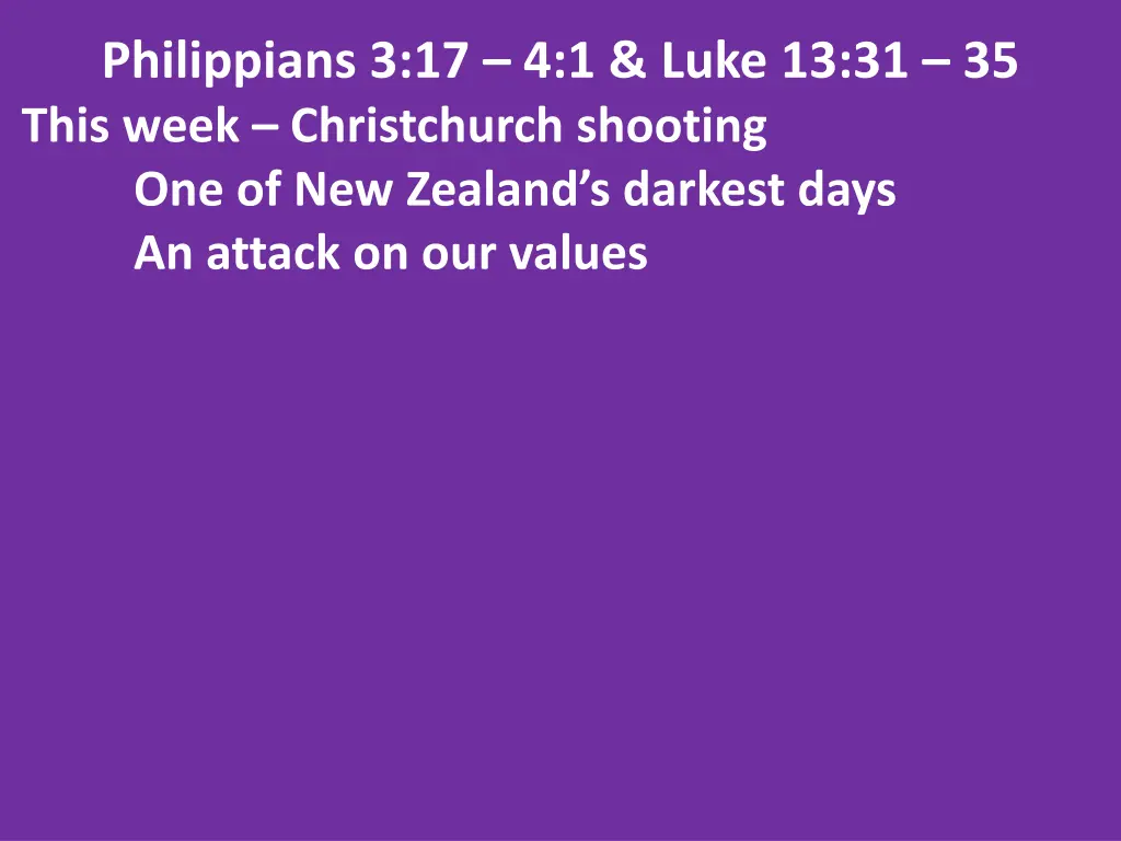 philippians 3 17 4 1 luke 13 31 35 this week 2