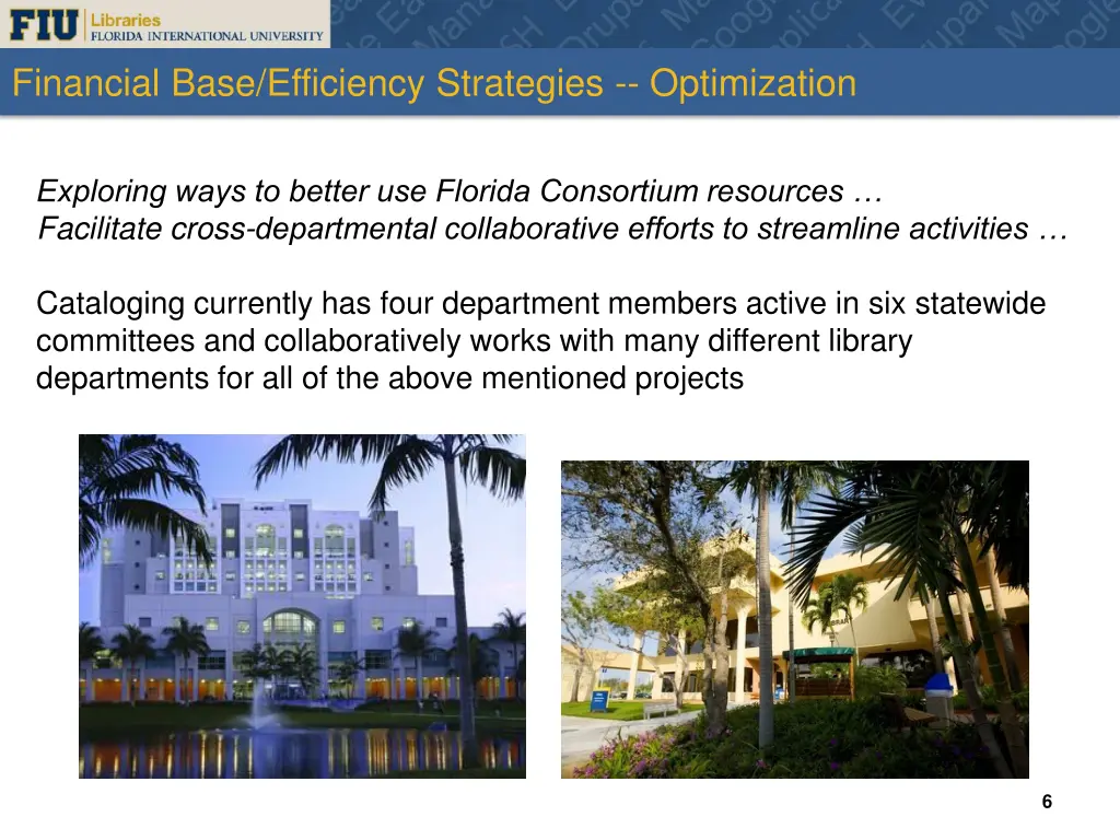 financial base efficiency strategies optimization