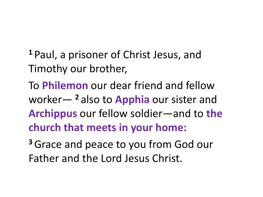 1 paul a prisoner of christ jesus and timothy