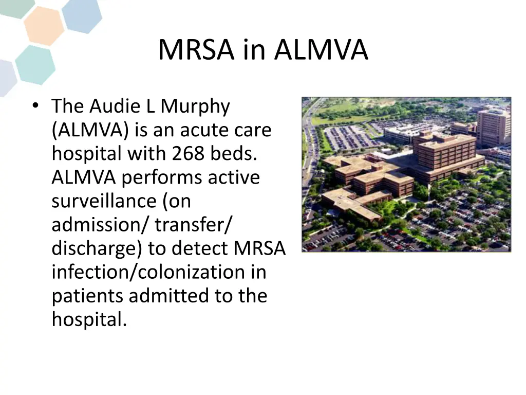 mrsa in almva