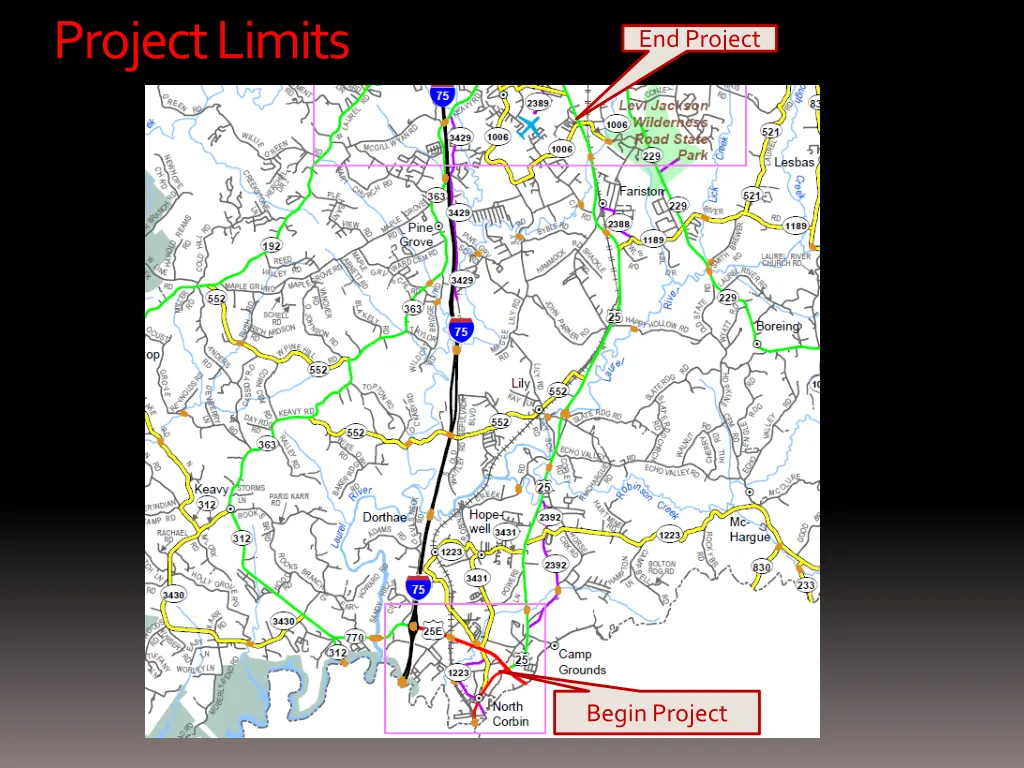 project limits